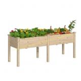 Cedar Raised Garden Bed Planter Box