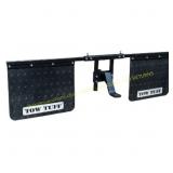 Tow Tuff 18x24 Hitch Mud Flaps, 2' Hitches