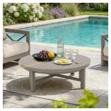 Marindo 45' Round Coffee Table 2ct