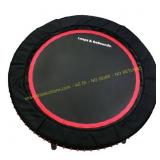 40 in. Mini Trampoline & Rebounder, Red