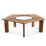 All Things Cedar 52-in Garden Bench"
