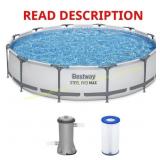 complete? Steel Pro MAX 12ft x 30in Pool