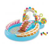 COMPLETE? Intex 116-in L x 75-in W Blue Oval Kiddi