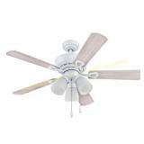 Portage Bay Miller Park Ceiling Fan with LED