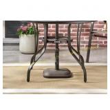 StyleWell 26-lb Patio Umbrella Base Brown