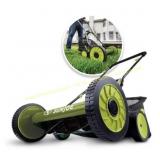 Sun Joe MJ501M Manual Reel Mower w/ Catcher