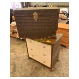 3 drawer dresser, hope chest