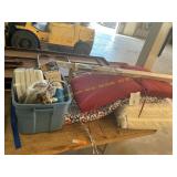 Cushions, blinds, dehydrator