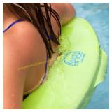 TRC Aqua Swing Chair Foam Pool Lounger Green
