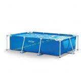 COMPLETE? Intex Metal Frame Rect Pool 9.8x6.5x28.8