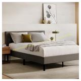 Nectar NFHB-3 Bed, Queen, Gray