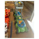 Plastic push mower