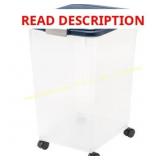 IRIS USA Airtight Pet Food Container No Lid