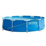 Complete?Round Metal Frame Pool, Frame Only, 10x2.
