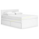 Onita Queen Panel Platform Bed with Storage
