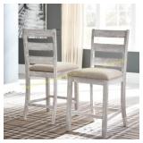 Ashley Skempton 2pc Counter Height Bar Stool