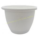 HC Companies 14" White Self-Watering Pot