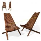 Melino Folding Tamarack Chair - 2 Pack