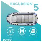 Intex Excursion 5-Person Inflatable Boat Set