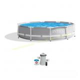 Complete? Prism Frame Pool 10 ft x 30 in 330 GPH P
