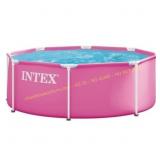 complete? INTEX 8ft x 30in Pink Pool, Pool Only