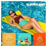 TRC Splash 1.25" Foam Pool Lounger, Yellow