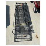 4 ft wire shelf unit