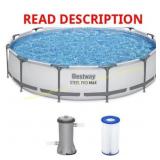 ?COMPLETE? Bestway Steel Pro MAX 12ft x 30in Pool