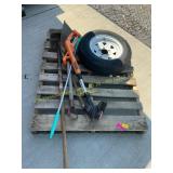 Yard tools, 13 in tire