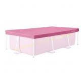 INTEX 7.2ft x 4.9ft Pool Cover, Pink