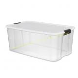Sterilite 4-Pack 29-Gal Clear Tote with Lid