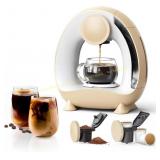 Single-Serve Coffee Maker 2-in-1, 1400W