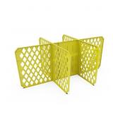 Small Yellow Weatherproof Tote Lidless