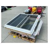 Pallet of windows