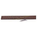 Rubberific Angled Landscape Edging (Brown)