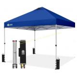 CROWN SHADES 10x10 Pop Up Canopy, Navy
