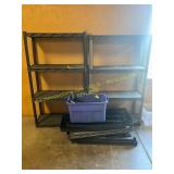 Plastic Shelving Unit