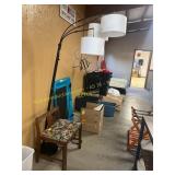 Floor Lamp + Bench