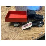 Model Truck with Dump Wagon
