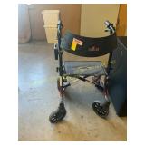 Walker with a Seat