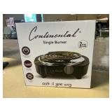 Continental Single Burner