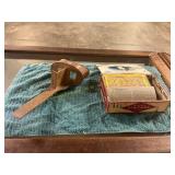 Antique Stereoscope + Box Slides