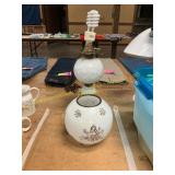 Antique Gone With The Wind Lamp
