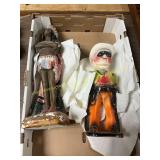 2ct Chaulk Figurines