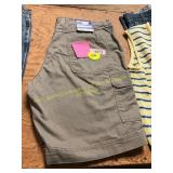 Full Blue Size 40 Cargo Shorts