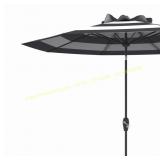 allen + roth 9-ft Aluminum Auto-tilt Umbrella