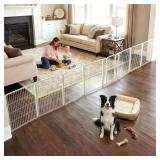 FXW Dog Gate: Extra Wide, 219" Wide, White
