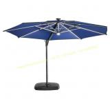 allen + roth 11-ft Aluminum Cantilever Umbrella