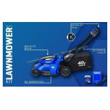 Kobalt 40V 21-in Brushless Push Lawn Mower 6Ah