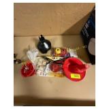 Assorted toilet parts